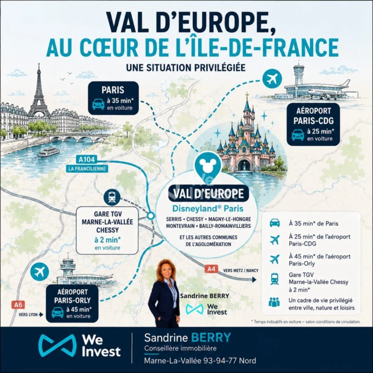 S'installer au Val d'Europe