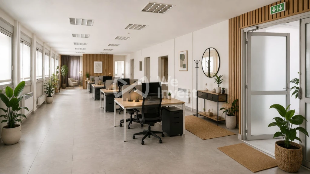 Image en 3D pour des bureaux