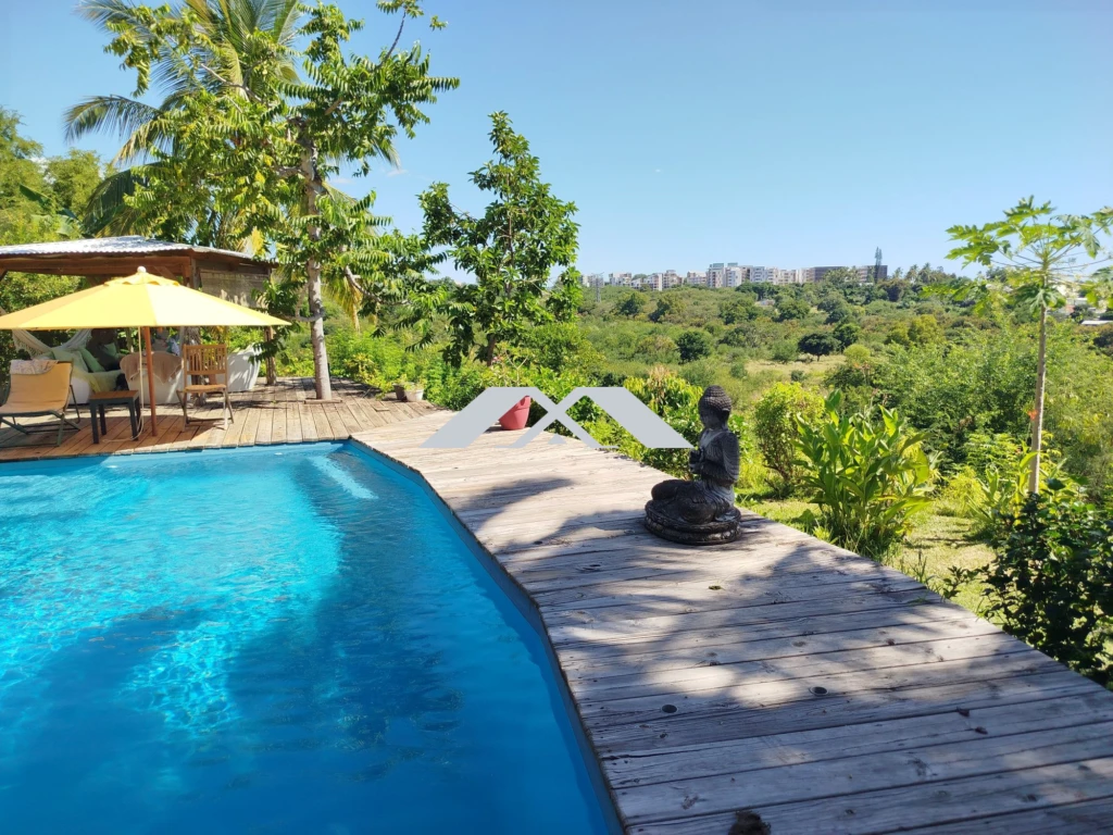 VUE DE LA PISCINE