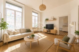Salon - meublé avec IA