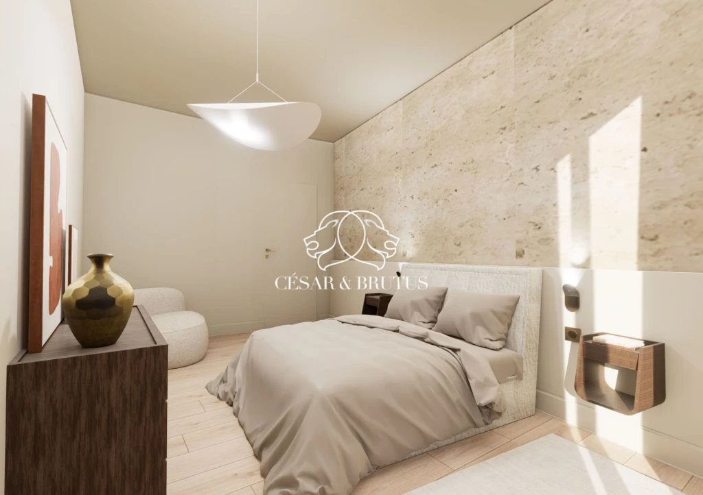 Chambre - Projection architecte home stage virtuel