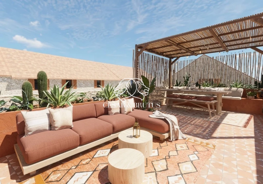 Terrace - Projection architecte home stage virtuel