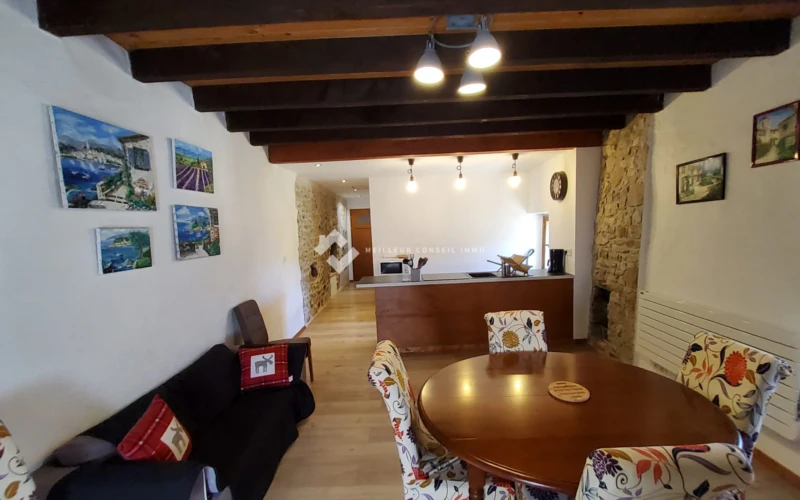 Gite 1 salon cuisine