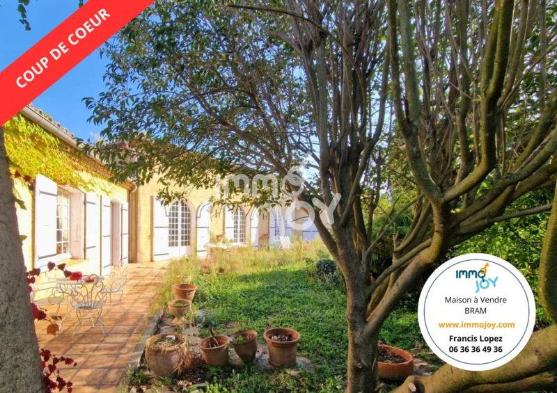 Maison à vendre Bram 11IMMOJOY Francis Lopez