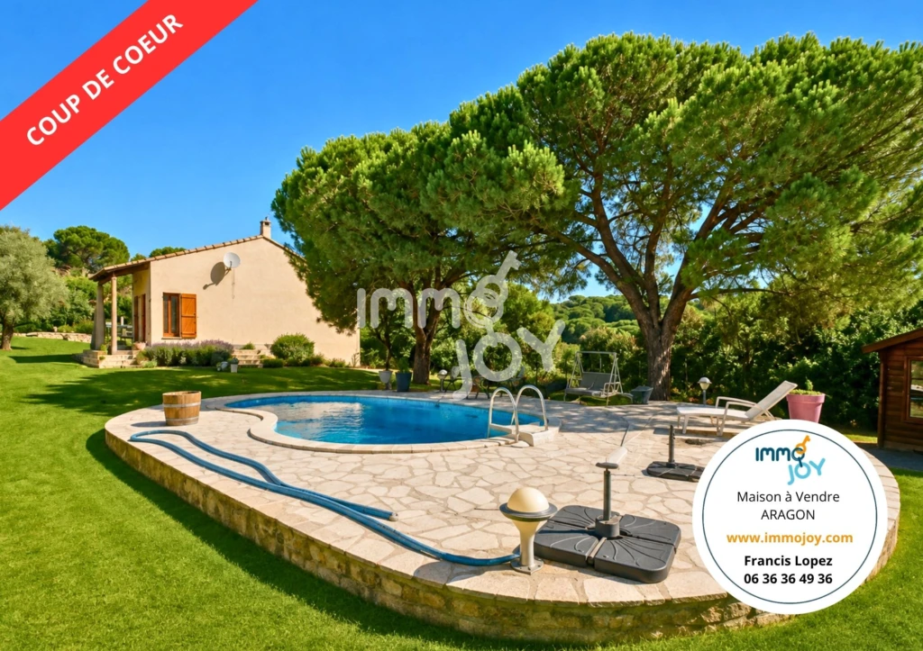 Maison à vendre ARAGON 11 IMMOJOY Francis Lopez