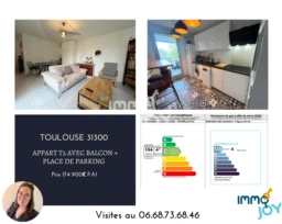 à vendre appartement T2