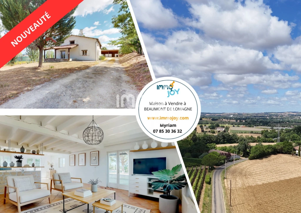 MAISON À VENDRE BEAUMONT DE LOMAGNE