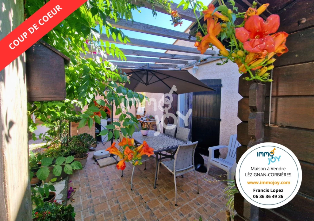 Maison à vendre LEZIGNAN CORBIERES 11 IMMOJOY Francis Lopez