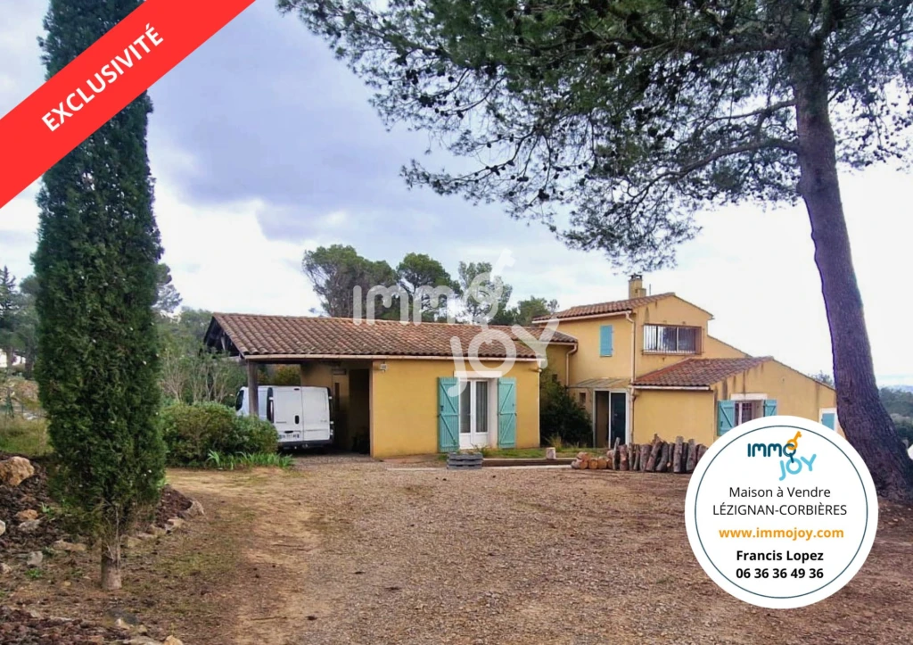 Maison à vendre LEZIGNAN CORBIERES 11 IMMOJOY Francis Lopez