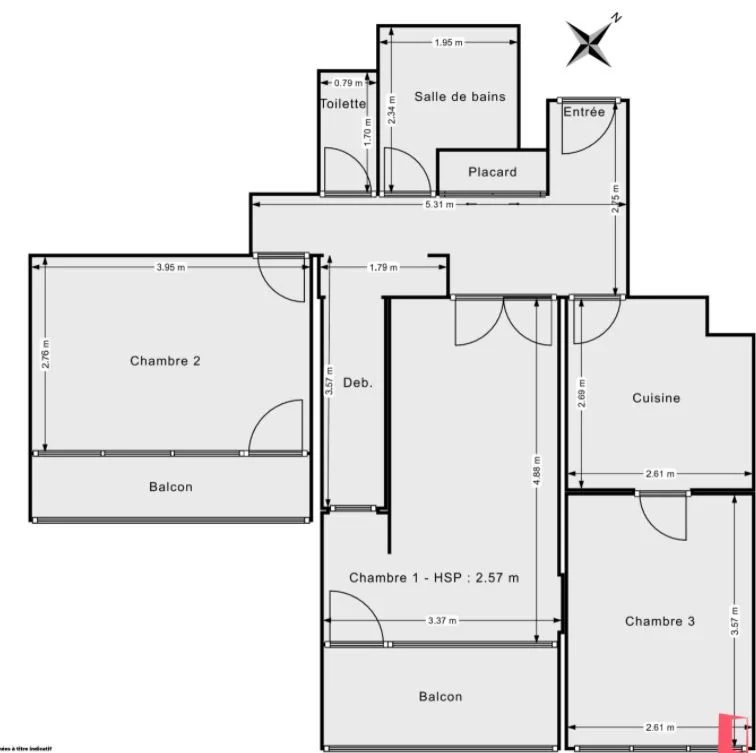 Chambre en colocation dans un grand appartement (loyer tout inclus) 9