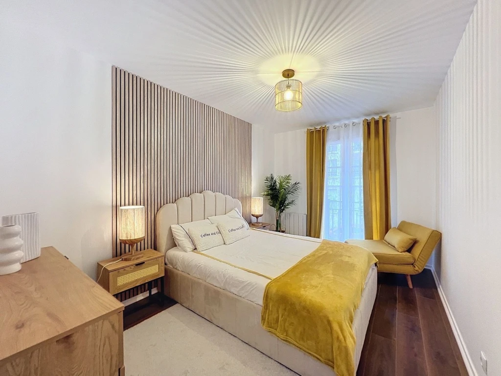 New renovated apartment just 1 min from train station RER Val D’Europe , free parking underground (loyer tout inclus) 12