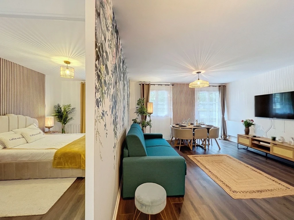New renovated apartment just 1 min from train station RER Val D’Europe , free parking underground (loyer tout inclus) 7