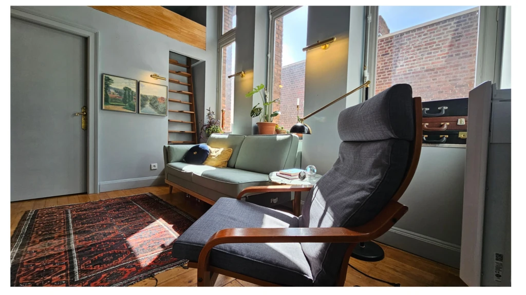 Appartement T3 Bis Entièrement Meublé avec Mezzanine et Balcon (loyer tout inclus) 17