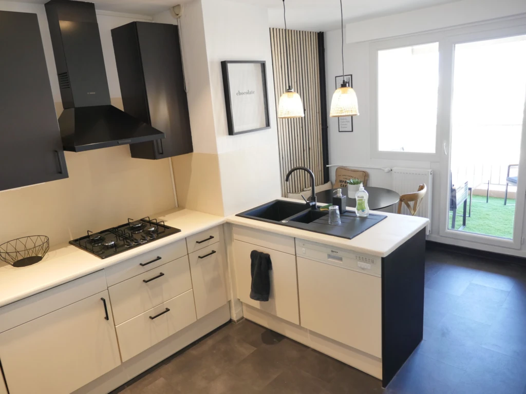 Colocation Lyon 4Ch 90m² Premium Avec Terrasse – TOUT inclus (loyer tout inclus) 9