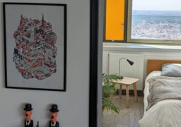 Appartement soigné dans une tour à proximité de Paris (loyer tout inclus) 3