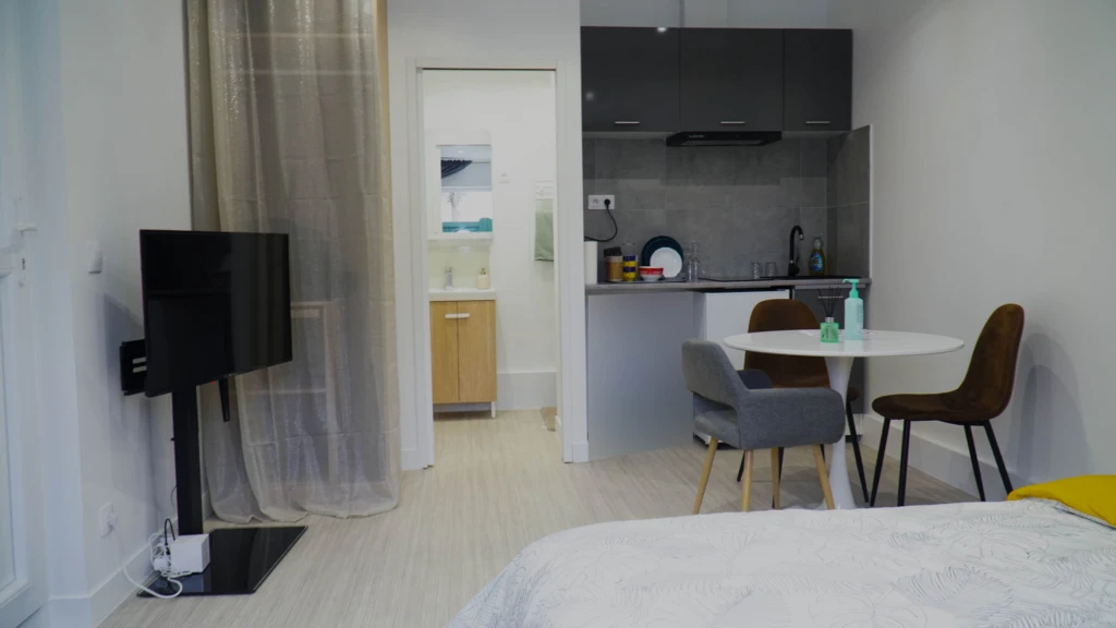 GRAND STUDIO MEUBLE (loyer tout inclus) 3