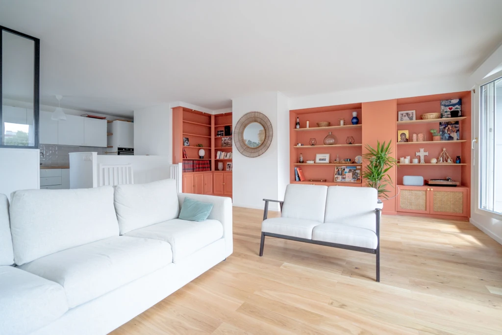 Loue meublé un superbe Duplex neuf de 108m² + 20m² de terrasse exposé plein Sud, dernier étage (loyer tout inclus) 1