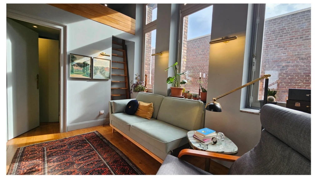 Appartement T3 Bis Entièrement Meublé avec Mezzanine et Balcon (loyer tout inclus) 13