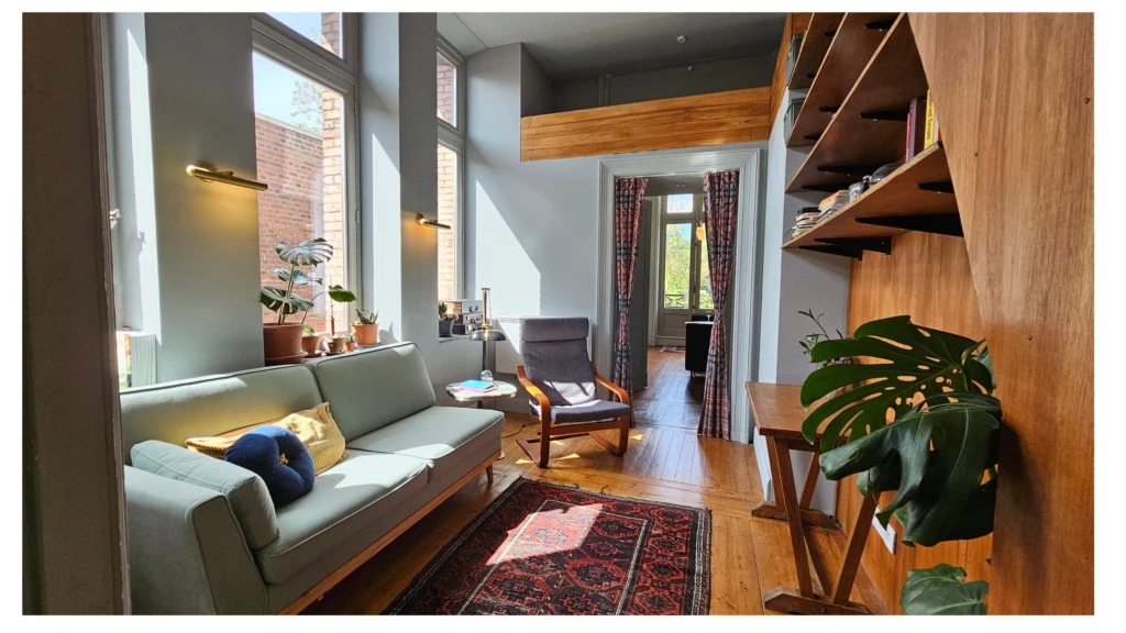 Appartement T3 Bis Entièrement Meublé avec Mezzanine et Balcon (loyer tout inclus) 16