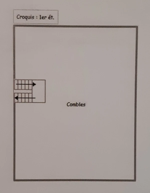 Combles ou 2ème étg