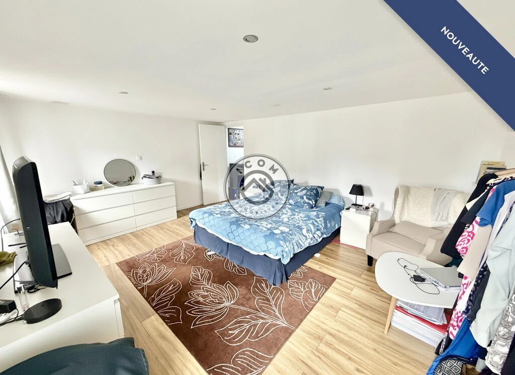 Chambre lit bleu 2