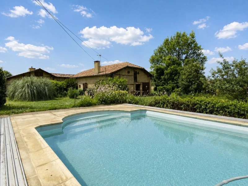 #gîte #maison #piscine #gers #estang #ferme #dépen
