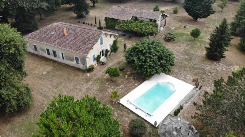 maison #landes #gabarret #dépendances #piscine #ch