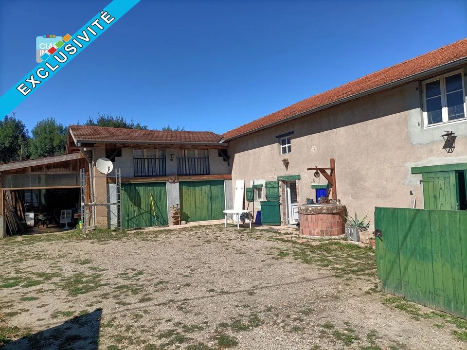 A BIZIAT PROCHE MACON ET BOURG-EN-BRESSE FERME 5 P