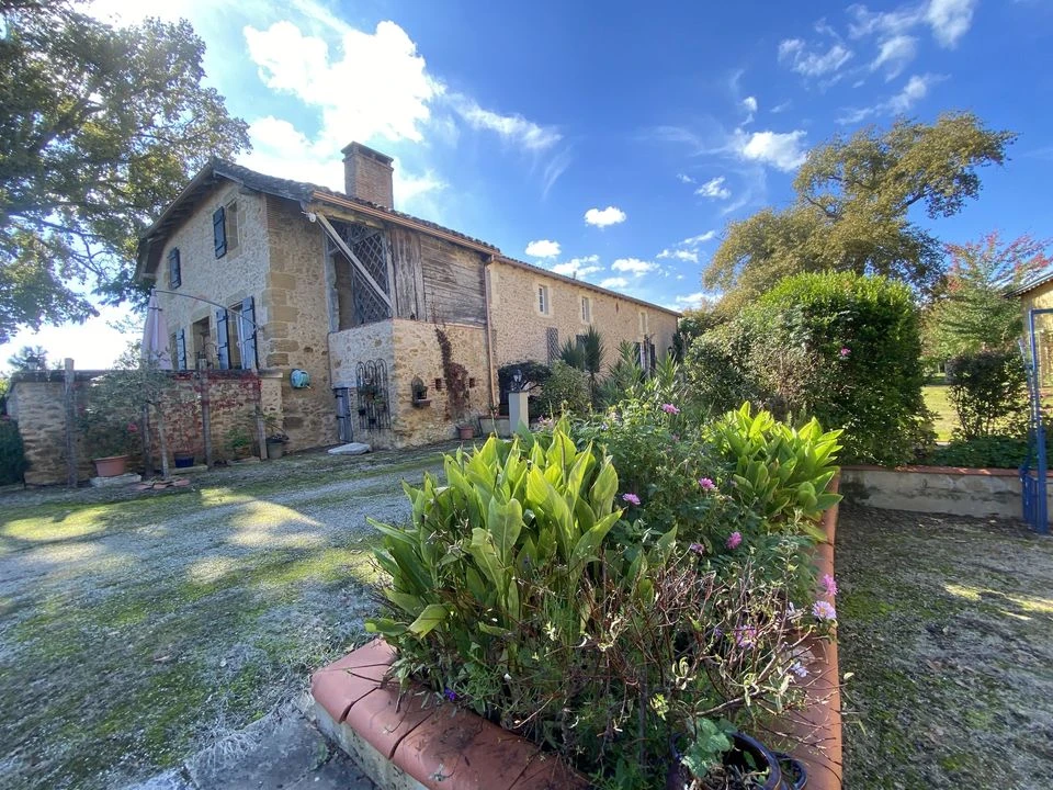 #maison #pierres #ferme #dépendance #terrain #gers