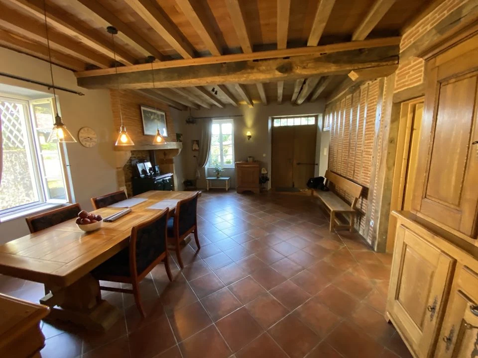 #maison #pierres #ferme #dépendance #terrain #gers
