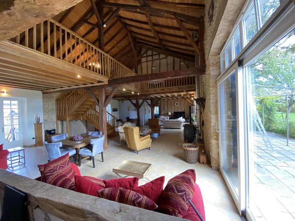 #maison #pierres #ferme #dépendance #terrain #gers
