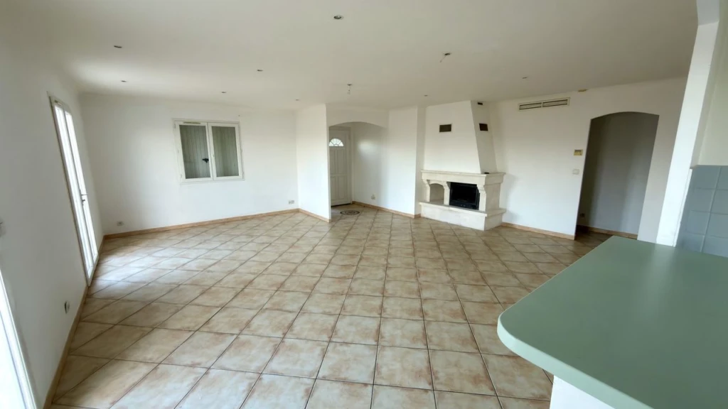 maison double habitation , jardin , calme , type 3