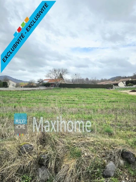 Rosières -terrain constructible - terrain à bâtir