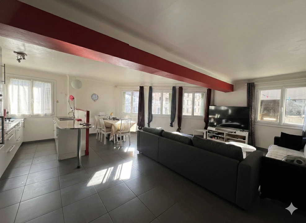 séjour appartement timone clairimmo