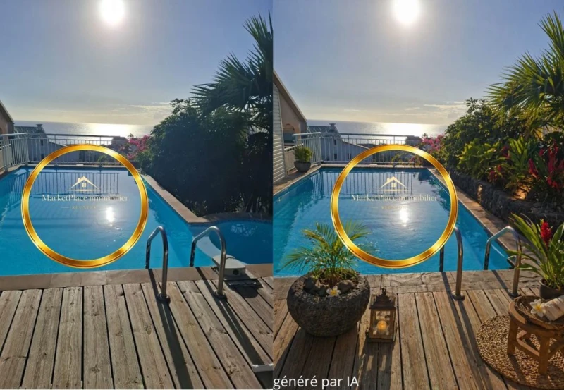 piscine avec jacuzzi