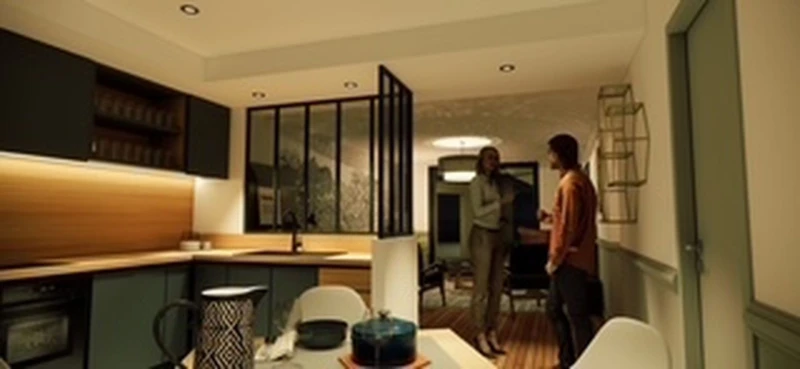 salle de bain suite parentale