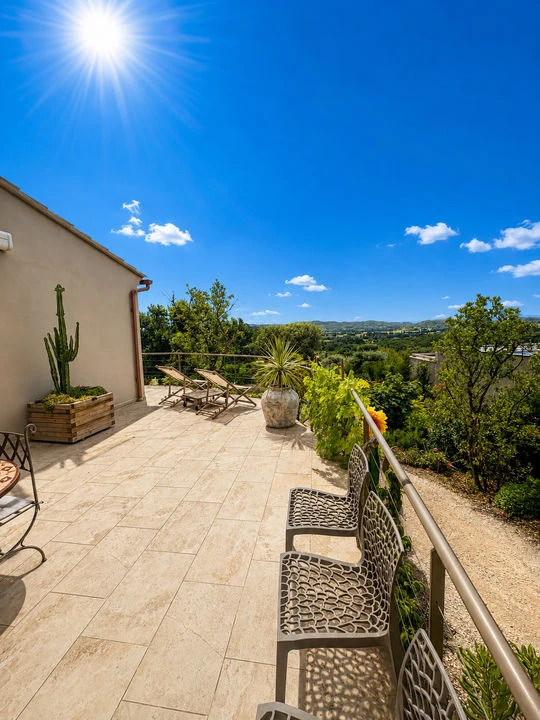 Rochefort du gard-villa vue 185m2-1400m²terrain