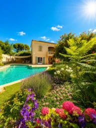 Villeneuve les Avignon-villa 192m²-1100m²terrain