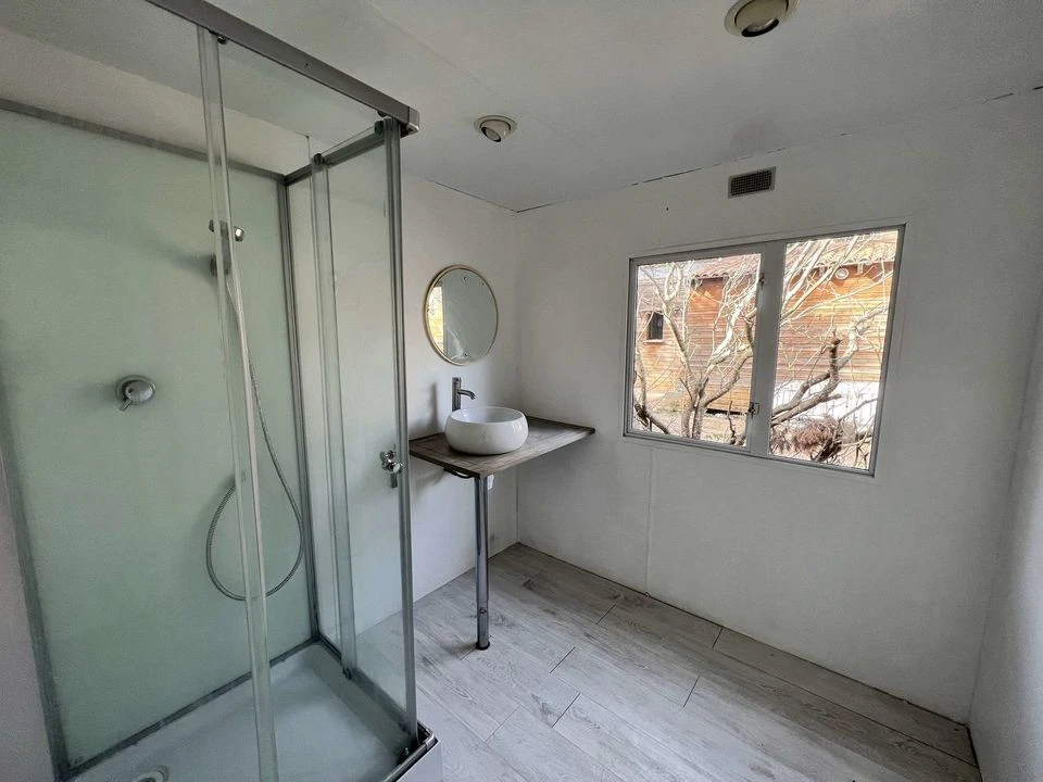 Mobil-home, terrain, habitation legere, chalet, 3