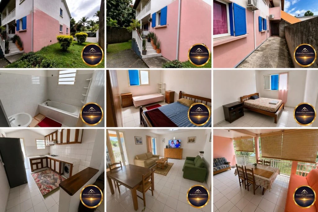 F4 rez de jardin