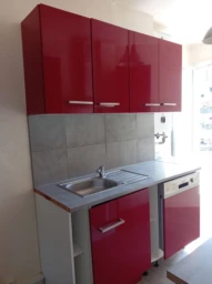 T2 traversant Est Ouest, 1 grande chambre. Surface