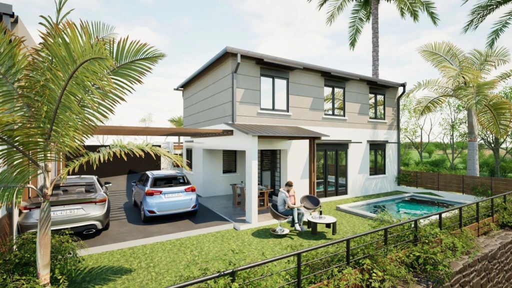 Villas contemporaines à Etang Salé les Hauts
