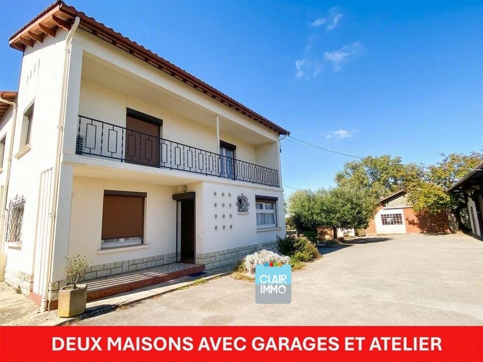 #maisons #gîtes #hangar #garage#atelier #gers #pas