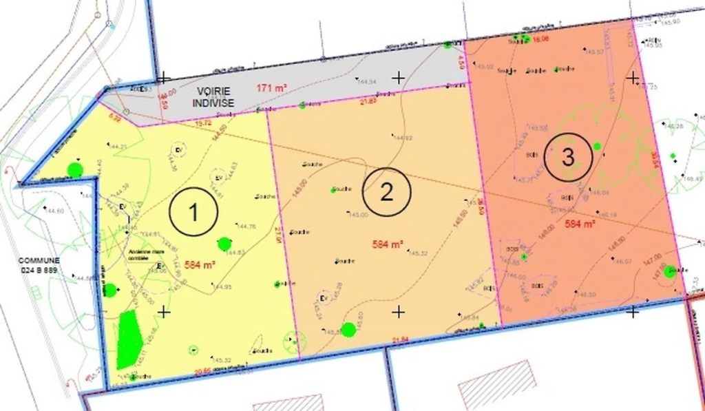 Terrain constructible Mauges sur Loire