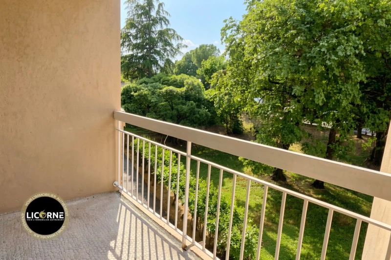 Balcon chambre 1