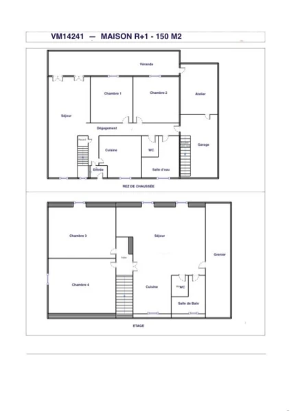 Plans RDC et Etage