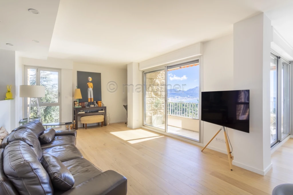 Appartement T5 vue mer ? Résidence La Rouvière ? Marseille 9ème n°9