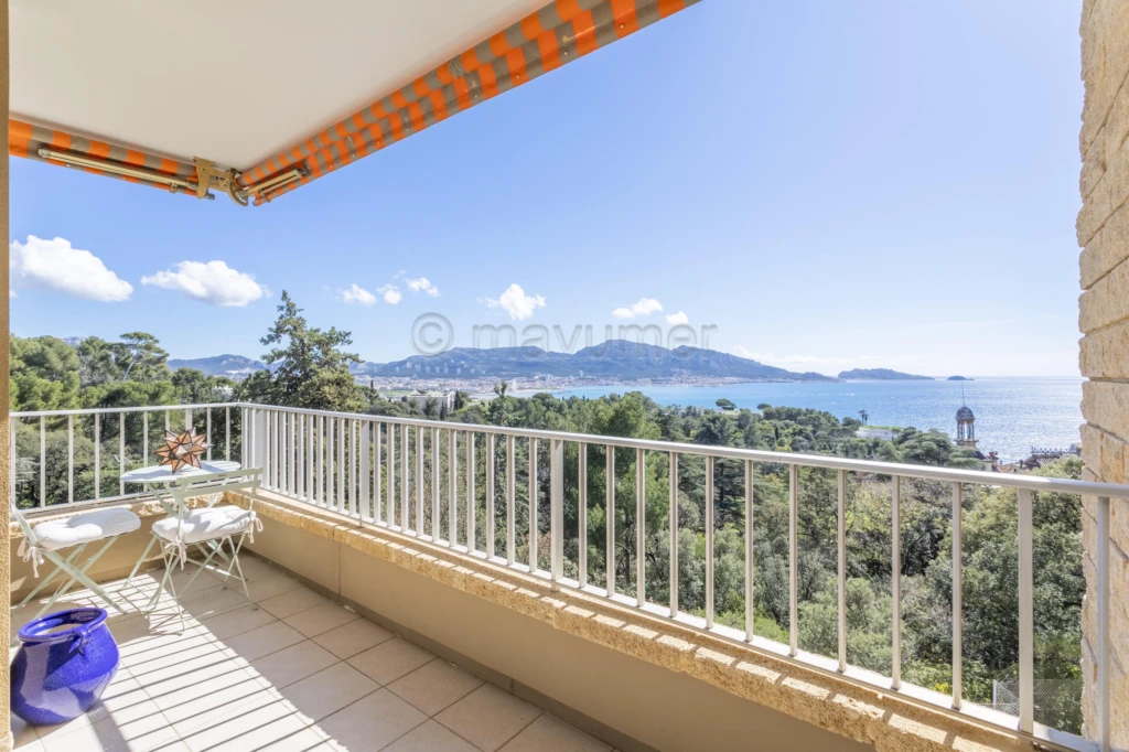 Appartement T5 vue mer ? Résidence La Rouvière ? Marseille 9ème n°1