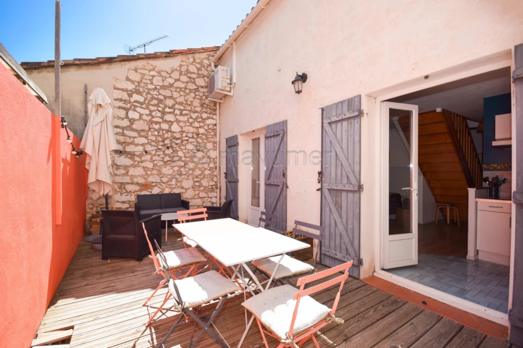 Maison de ville T4 de 70m2 - terrasse sans vis à vis - Sainte Marguerite / Le Cabot 13009 Marseille n°1
