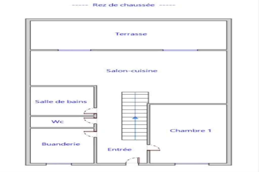 Maison de ville T4 de 70m2 - terrasse sans vis à vis - Sainte Marguerite / Le Cabot 13009 Marseille n°2